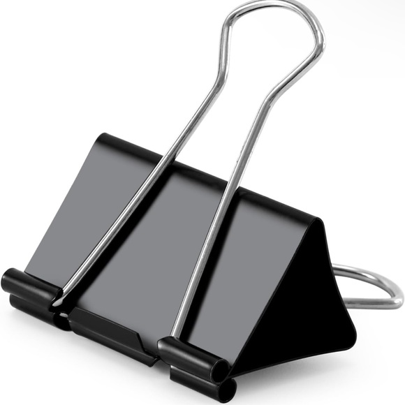 3/$15 Extra Large Binder Clips 2.4 Inch Length Jumbo Binder Clips - Picture 4 of 5